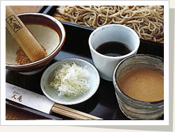 Soba Noodle with Sesame  Sauce